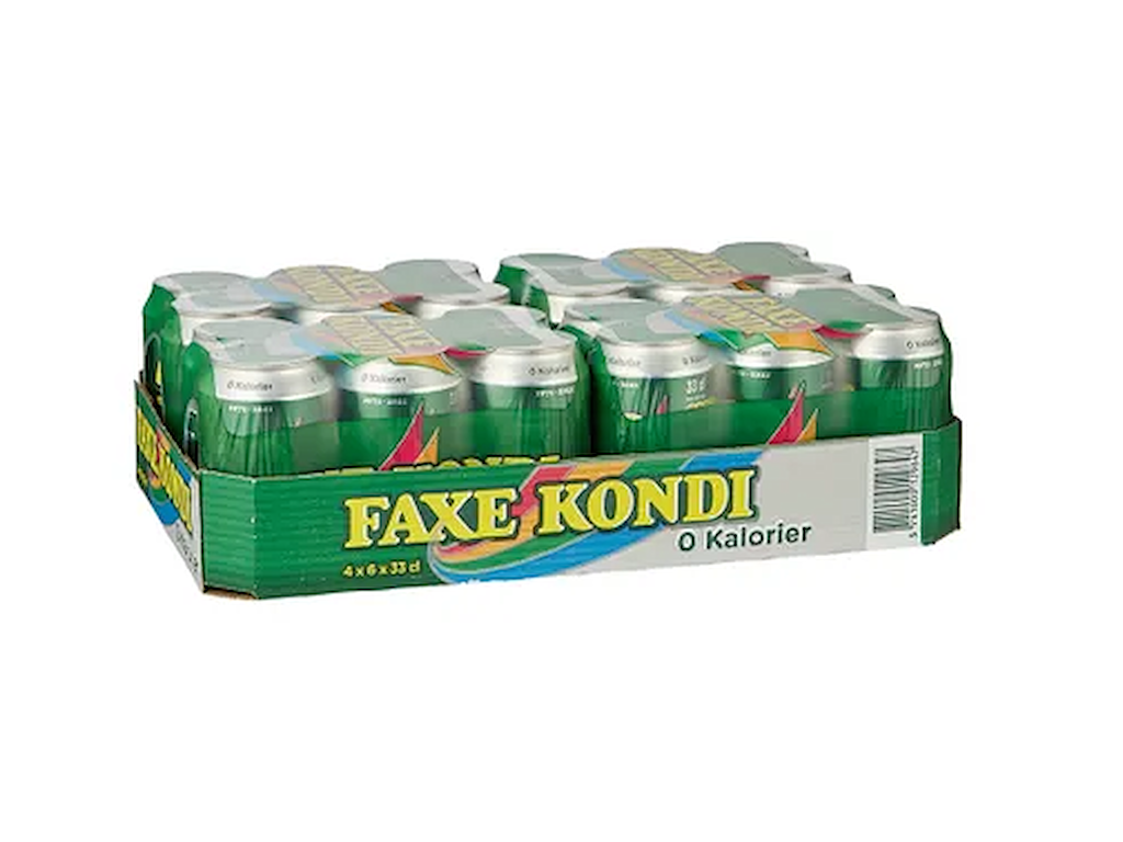 Faxe Kondi 0 Kalorier - 24 x 33 cl (m/pant)