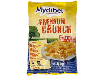 Premium Crunch Mydibel Fries 10x10 - 10 kg