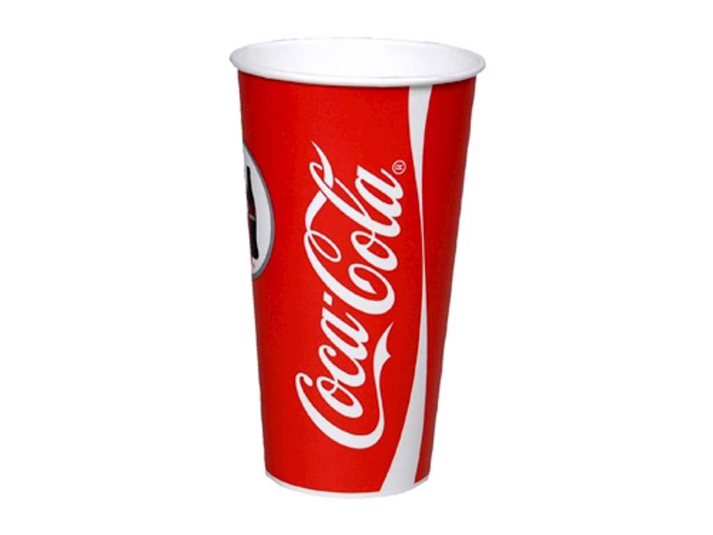 Papbæger Cola 50 cl - 50 stk