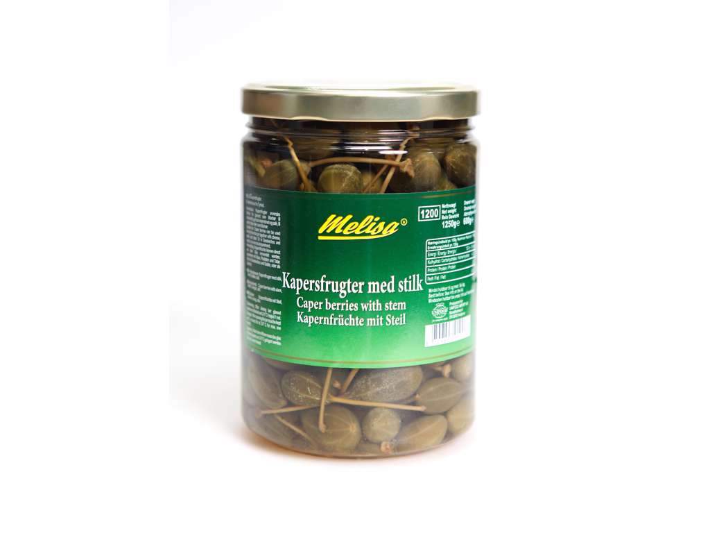 Kaper m. Stilk - 1250 g