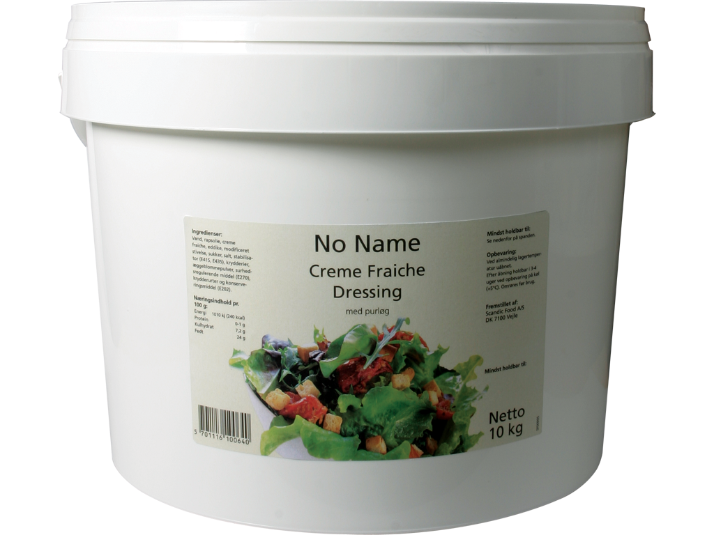 No Name Creme Fraiche - 10 kg