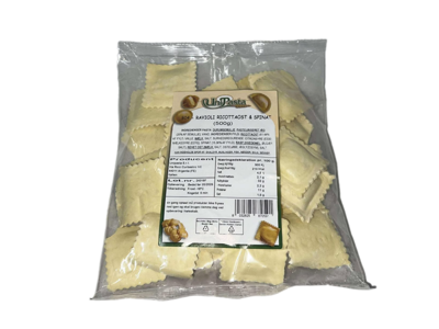 Ravioli Ricotta Ost & Spinat - 6 kg