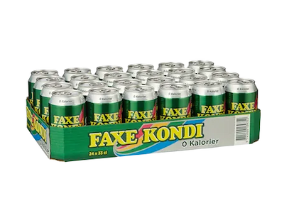 Faxe Kondi 0 Kalorier - 24 x 33 cl (m/pant)