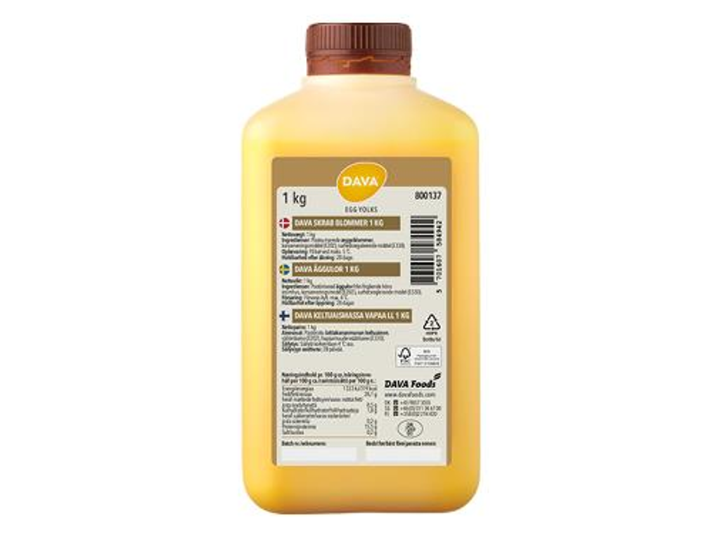 Æggeblommer - 1 kg