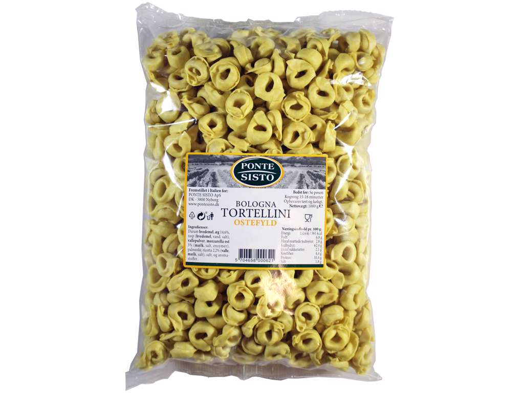 Tortellini m. ostefyld Formaggio - 1 kg