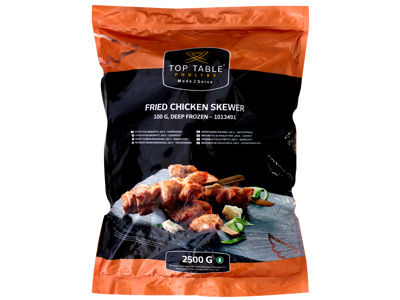 Kyllingespyd Grillet (100g) - 2,5 kg