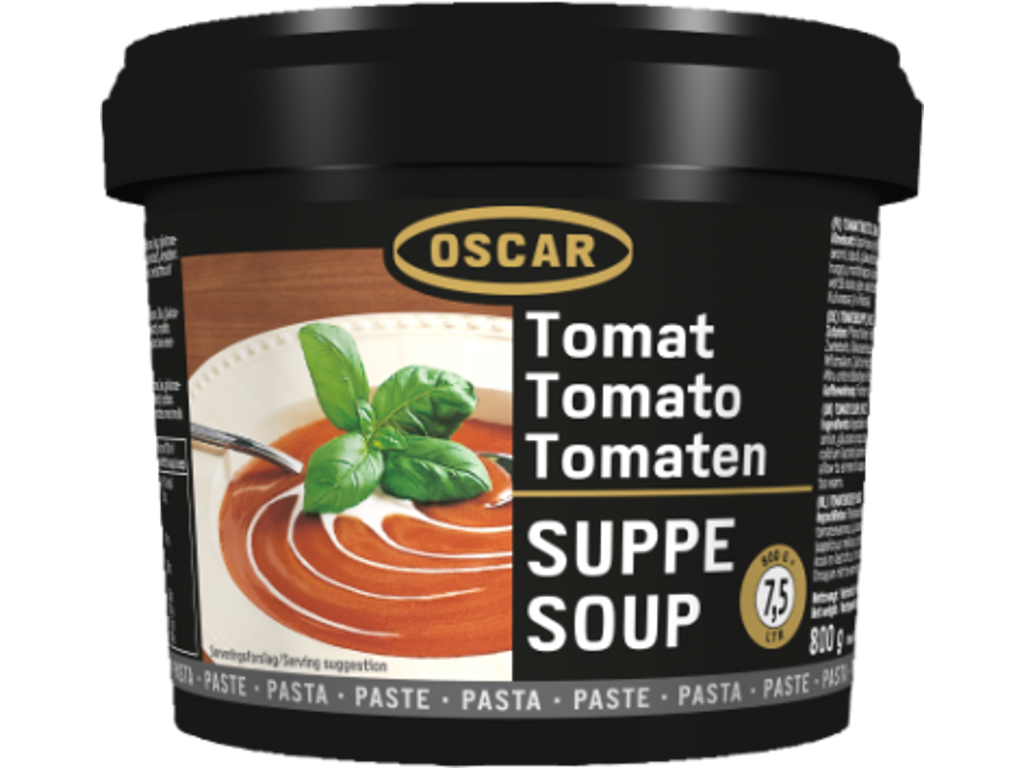 Oscar Tomatsuppe Pasta - 800 g