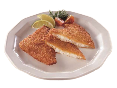 Rødspætte Filet Paneret 100-130g - 5 kg