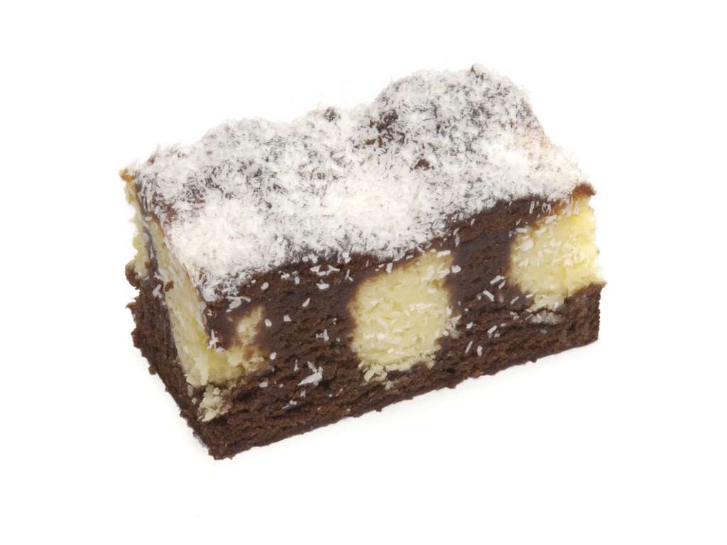 Choko/Kokos Kage (Skåret) - 2,5kg / 20 stk