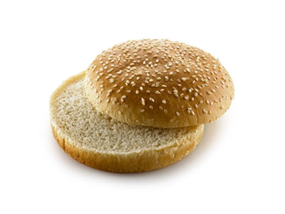 Sesam Burgerbolle (125 mm) - 24 stk