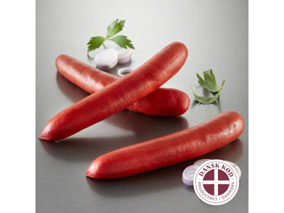Tulip Røde Max Pølser (150 g) - 5 kg