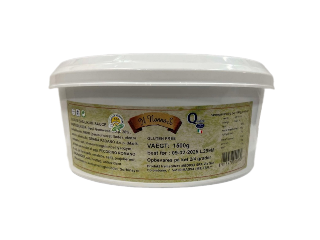 Pesto Basilikum Lux - 1,5 kg