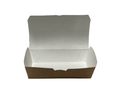 Pølseæske (Str. 4) m. låg - 80 stk