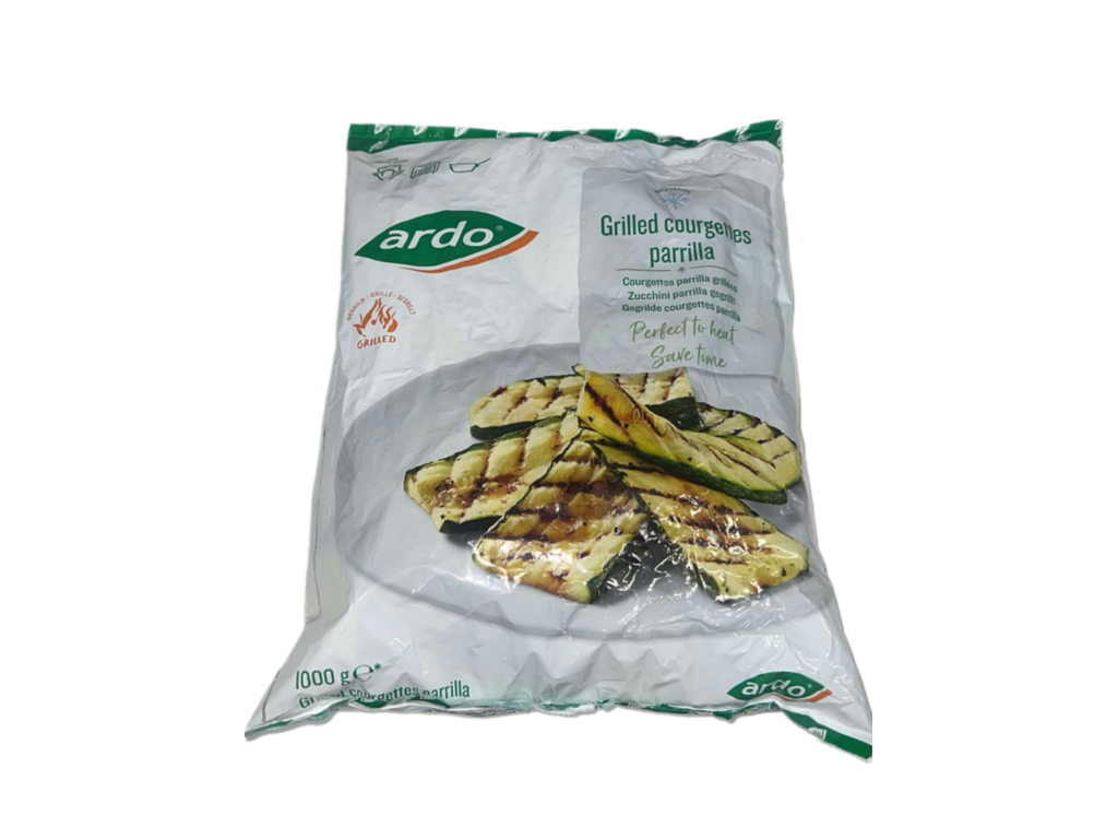 Grillede Squash i Skiver (frost) - 1 kg