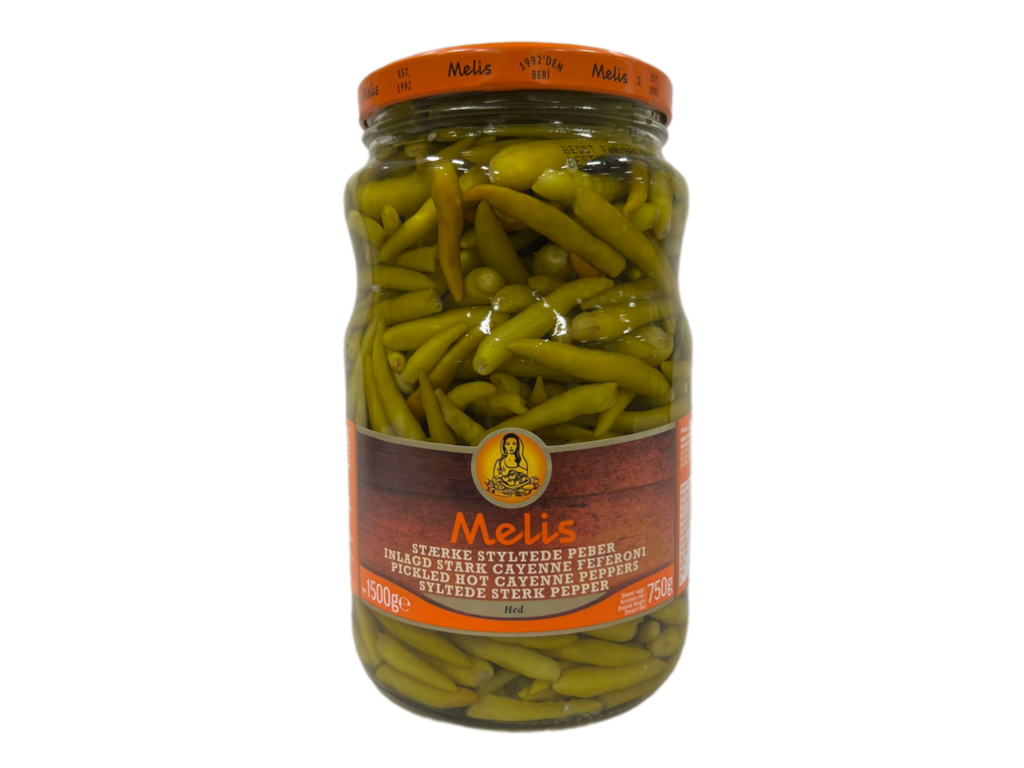 Tyrkisk Syltede Chili - 1500 g