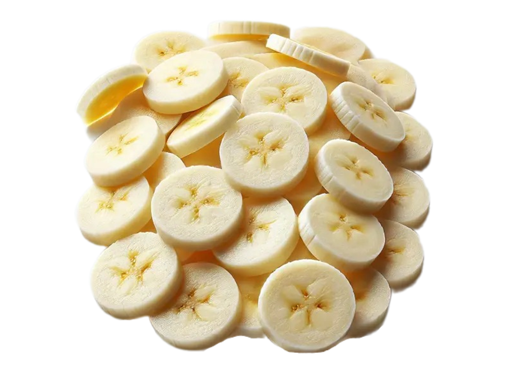 Bananer i skiver (frost) - 1 kg