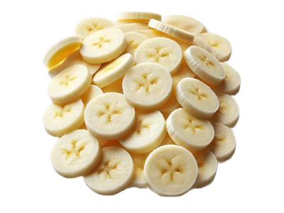 Bananer i skiver (frost) - 1 kg