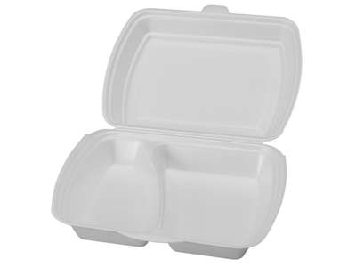 Termobakke m. Låg 2-Rums - 100 stk