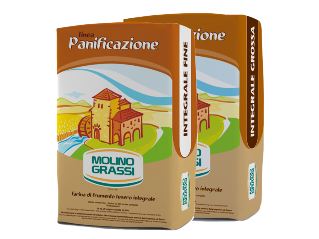 Molino Grassi Fuldkornsmel - 25 kg
