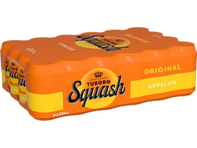Tuborg Squash Appelsin 24x33cl