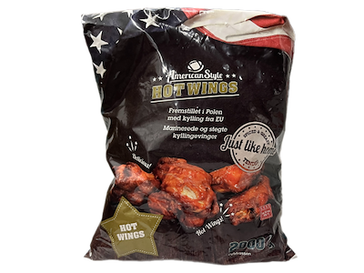 Hot Wings American Style - 2 kg