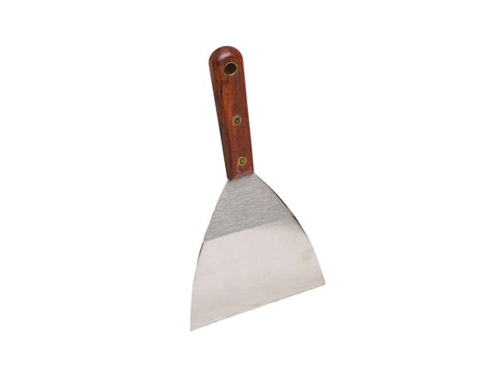 Spartel Rustfri m. Træskaft (10cm)