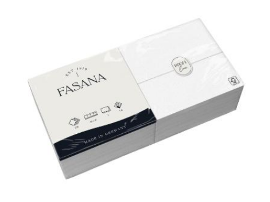 Servietter Hvid (40x40) - 250 stk