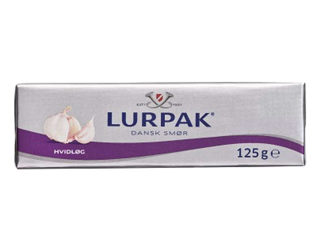 Lurpak Hvidløgssmør 125 g - 12 stk