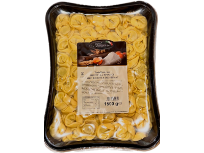 Tortellini frisk m. spinat - 1 kg