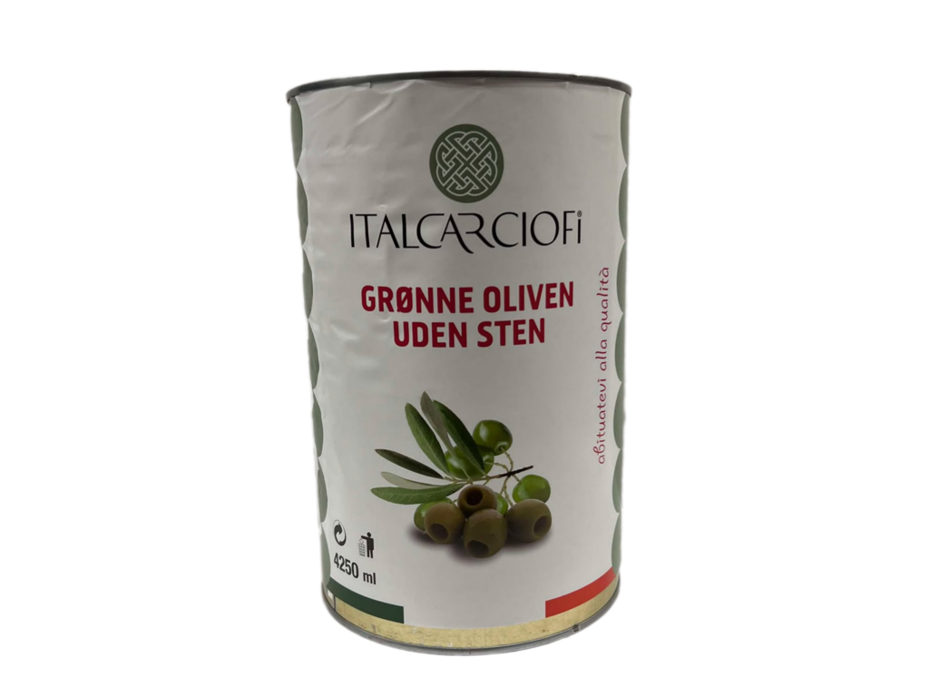 Oliven Grønne u. Sten - 4250 ml