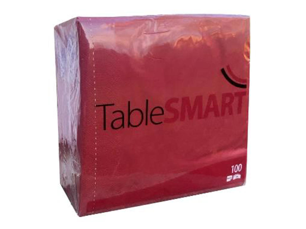 Servietter Bordeaux 3-Lag (40x40cm) - 100 stk