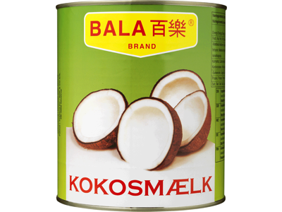 Kokosmælk (dåse) - 3 kg
