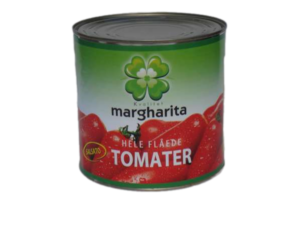 Flåede Tomater - 3 kg