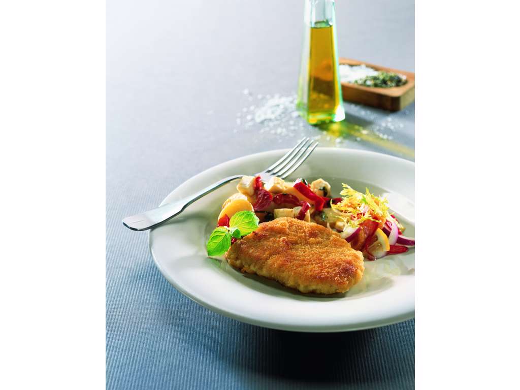 Skinke Schnitzel Paneret (180g) - 32 stk / 5,76 kg