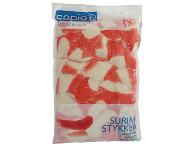 Krappekød (Surimi) - 1 kg