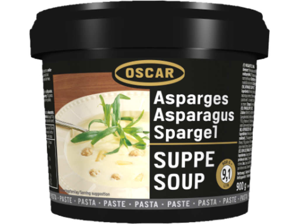 Oscar Aspargessuppe Pasta - 900 g