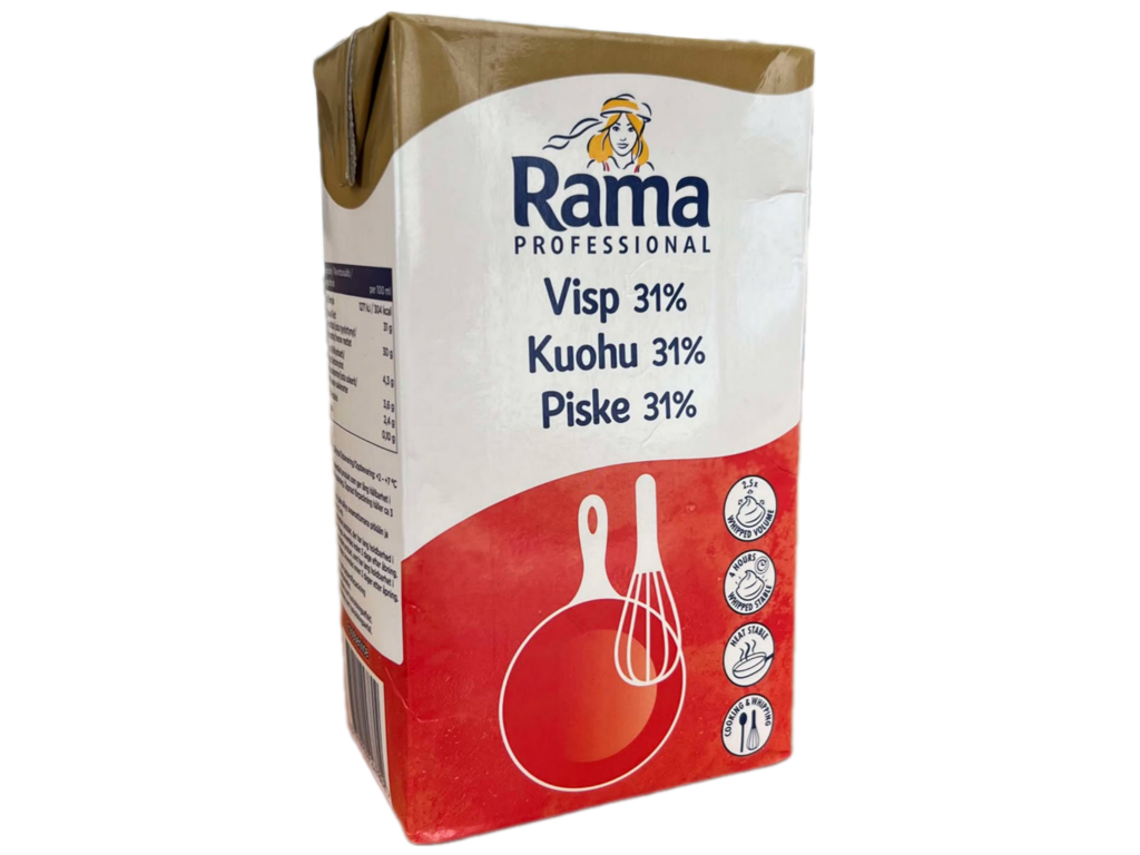 Piskefløde UHT 31% - 1 L