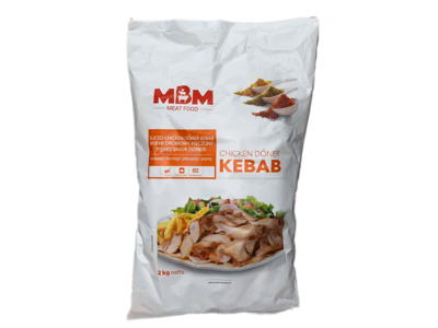 Kylling Kebab (forstegt) MBM - 2 kg