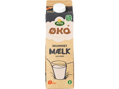 Arla ØKO Skummetmælk - 1 L