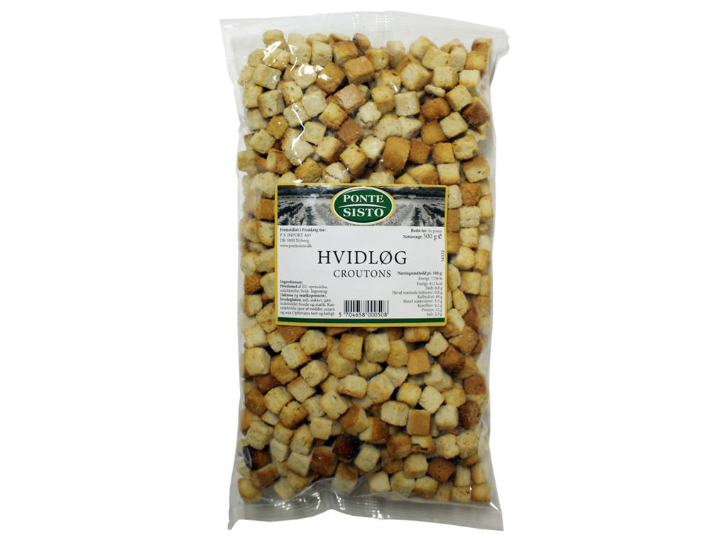 Hvidløgs Croutoner Sisto - 500 g