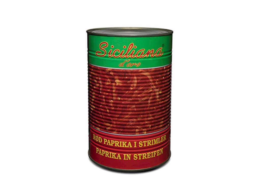 Paprika Strimler - 5 kg