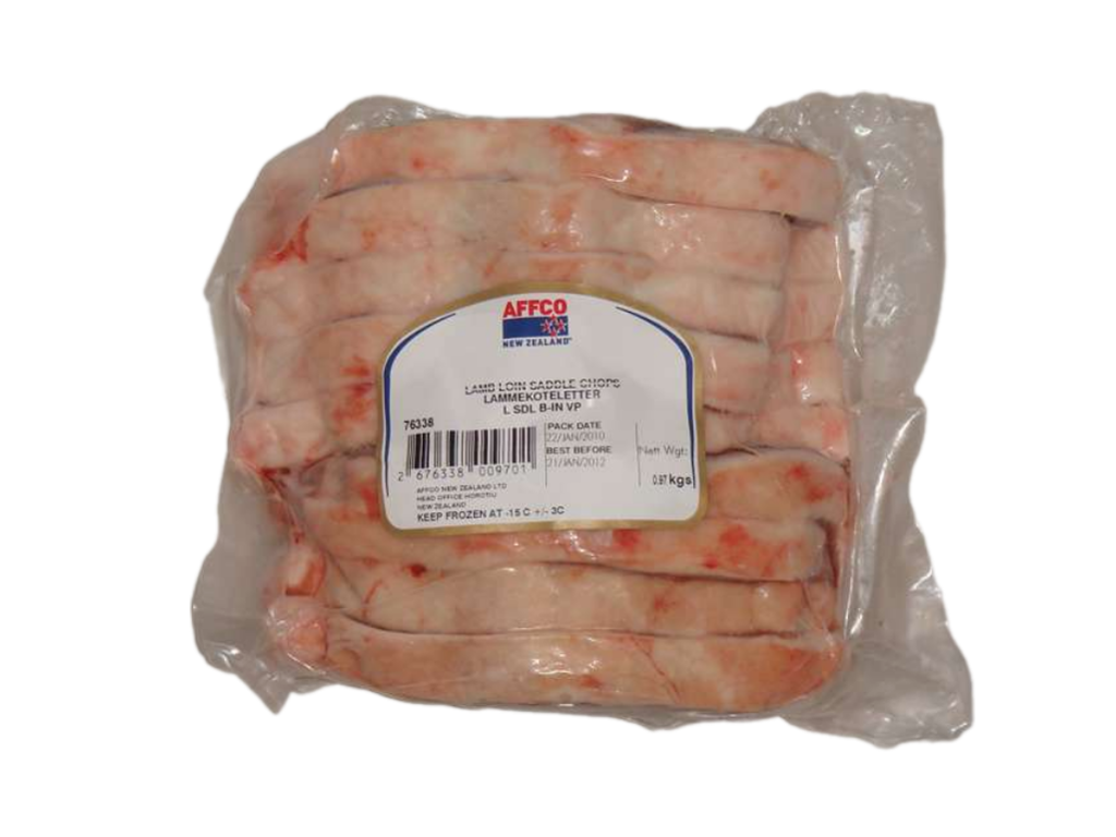 Lammekoteletter (Frost) - ca. 1000 g