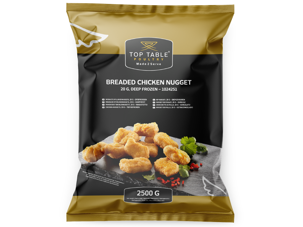 Top Table Chicken Nuggets - 2,5 kg
