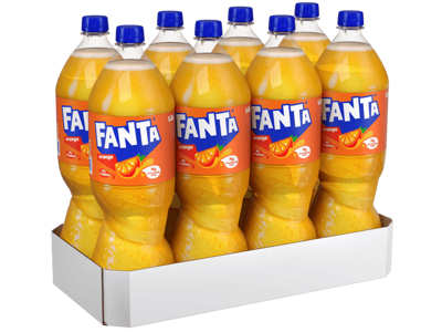 Fanta Orange - 8 x 1,5 L
