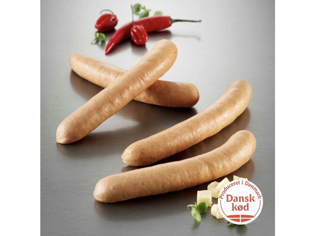 Tulip Chili cheddar pølse - 5 kg