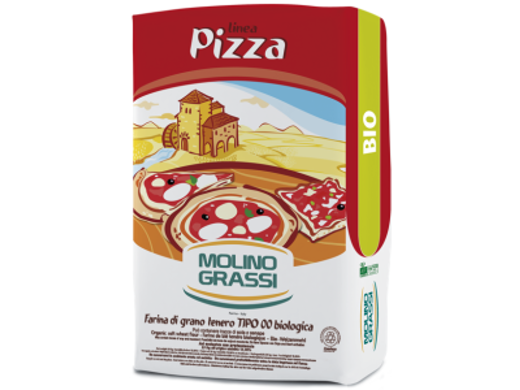 Molino Grassi Økologisk Pizzamel - 25 kg