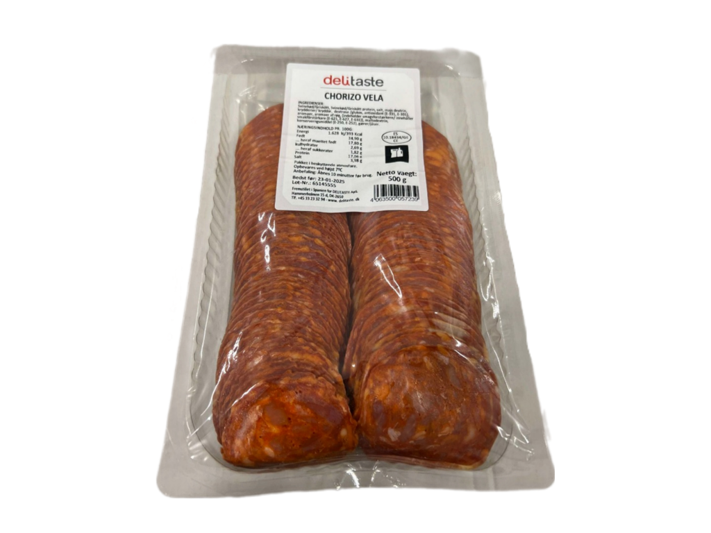 Svine Chorizo i Skiver - 500 g
