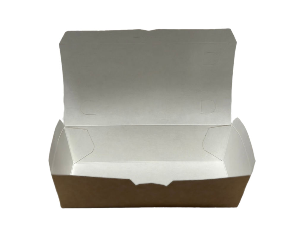 Pølseæske Stor (Str. 5) m. låg - 80 stk