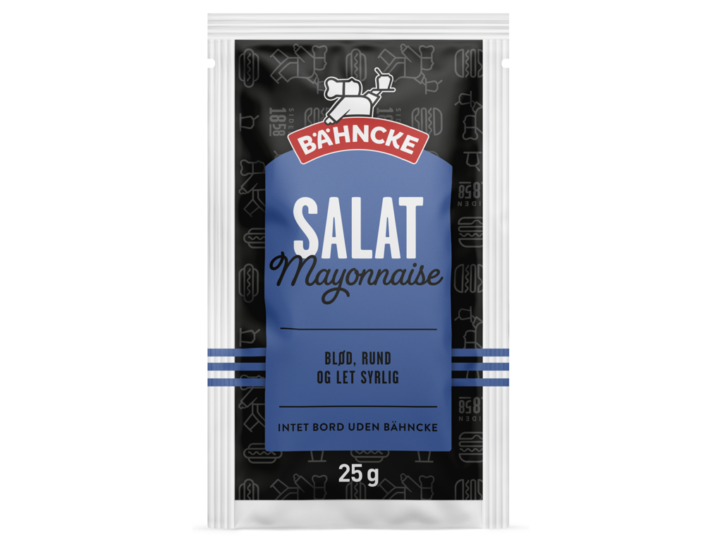 Bähncke Salatmayonnaise (25g) - 126 stk