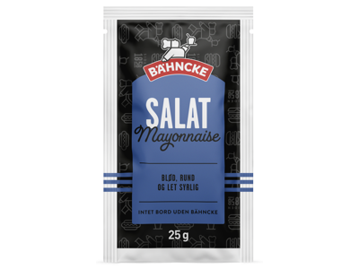 Bähncke Salatmayonnaise (25g) - 126 stk